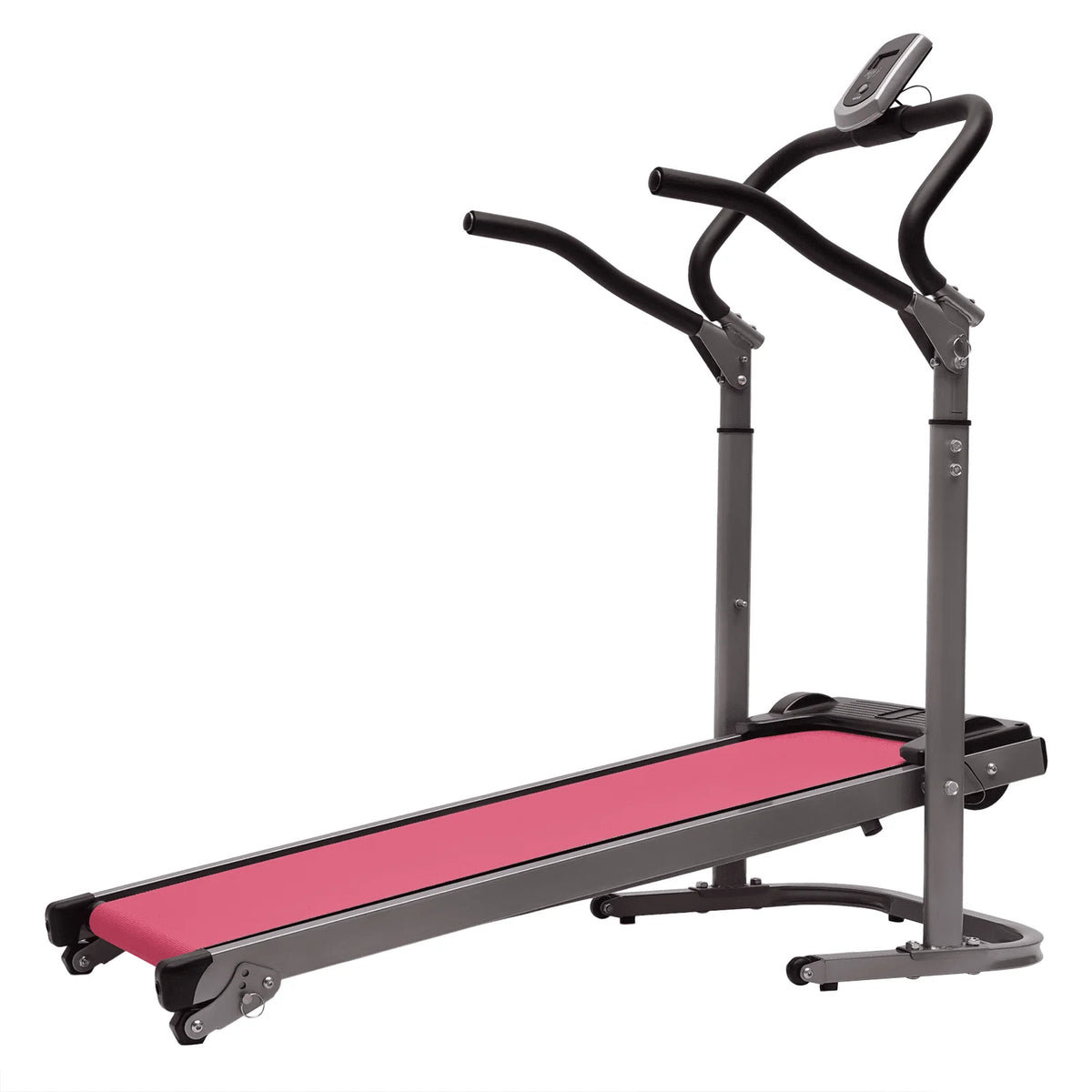 Pink Incline Folding Treadmill F1544