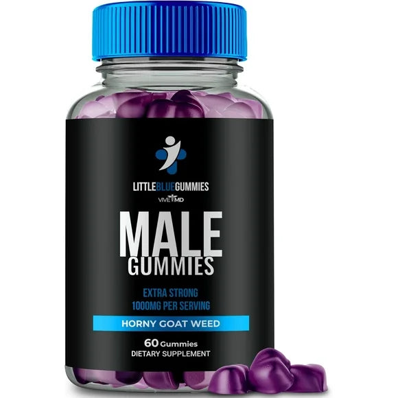 Blue Gummy Bear Performance Gummies 60 Gummies N63686
