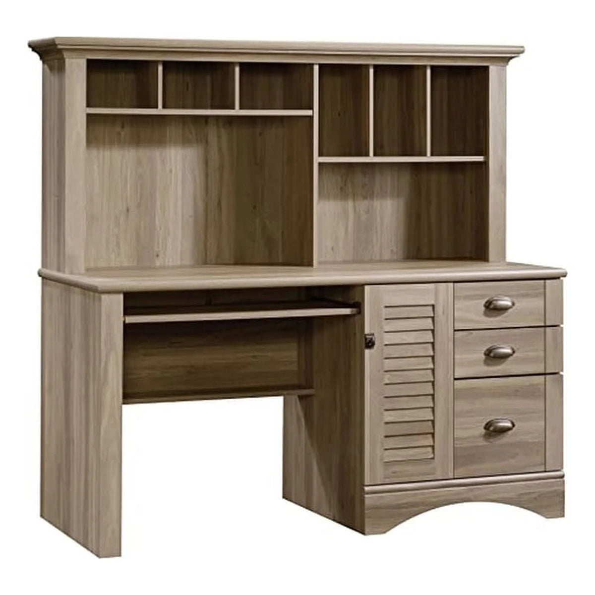 Wood Desk with Hutch U780570