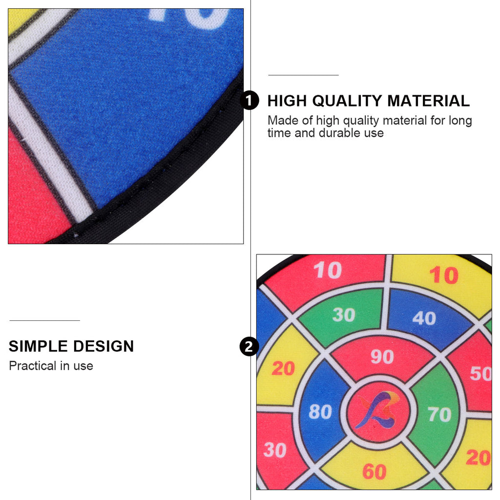 Safety Dart Board Toy Set with Sticky Ball and Darts M7260