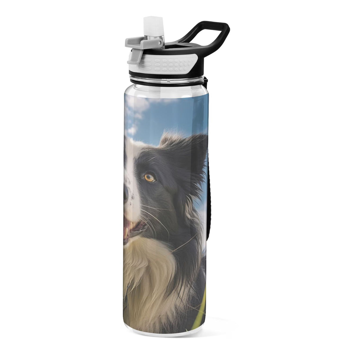 32oz Tritan Leakproof Sports Water Bottle with Straw W7420