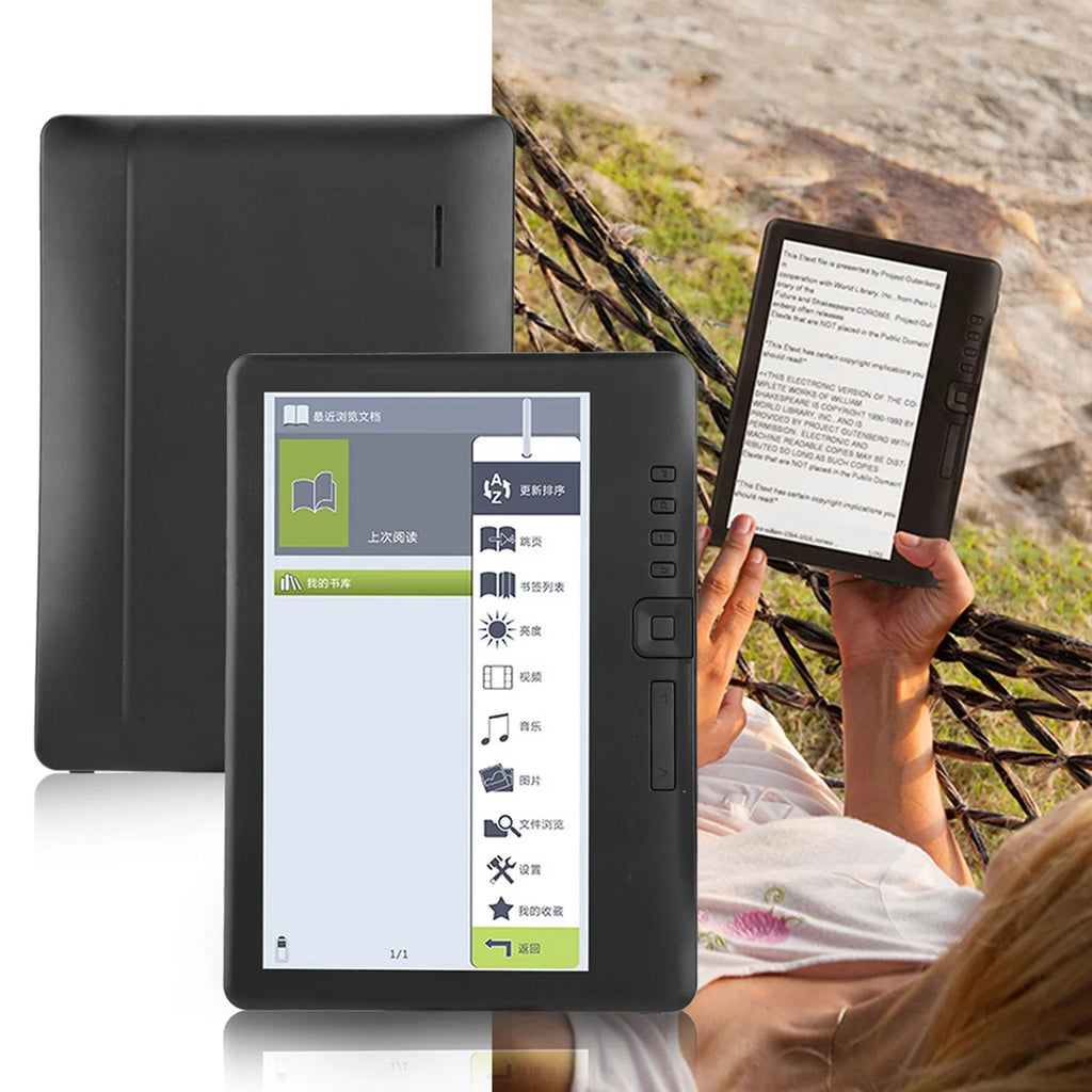 Portable 7inch E-book Reader Colorful Screen F683979
