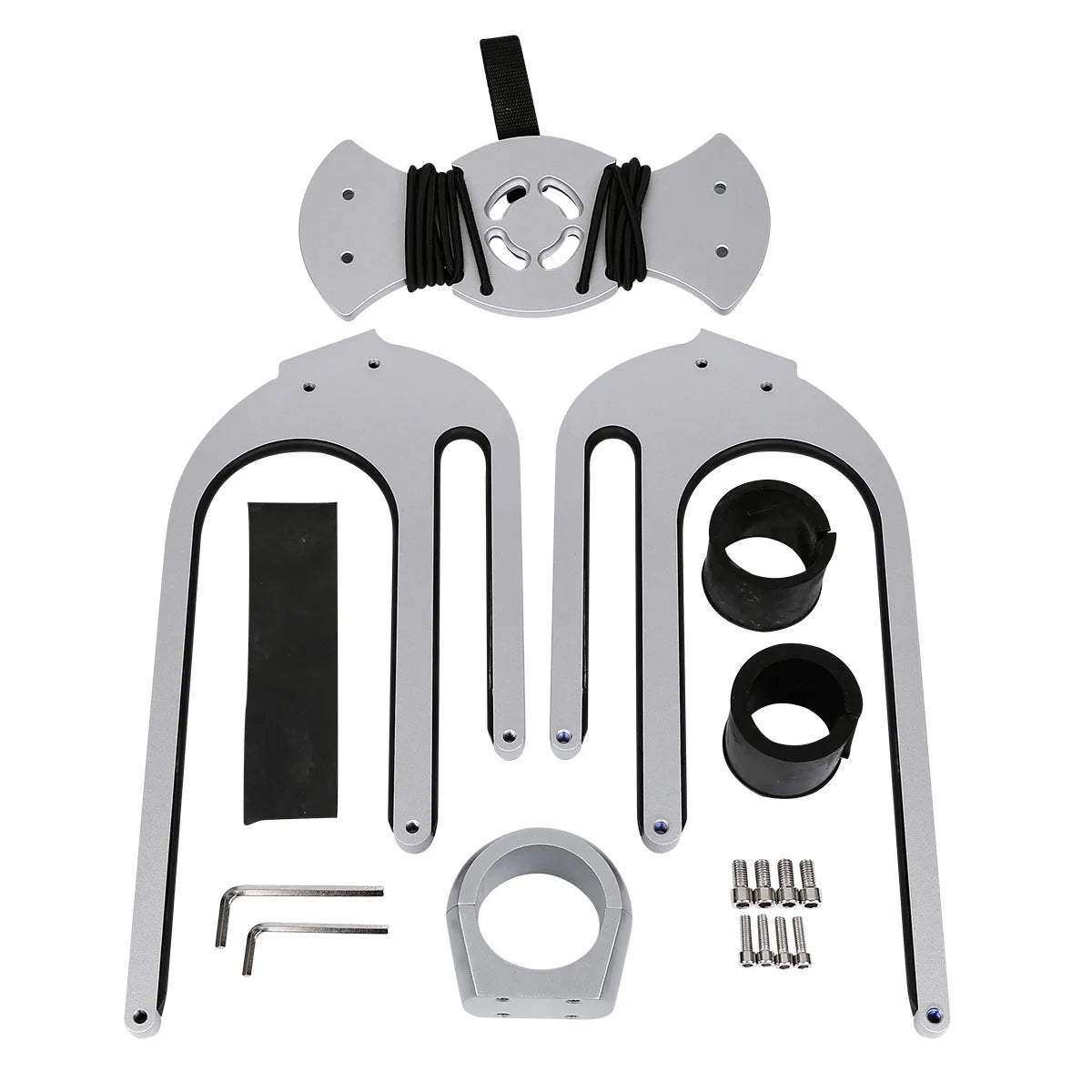 Silver CNC Wakeboard Tower Rack E386648