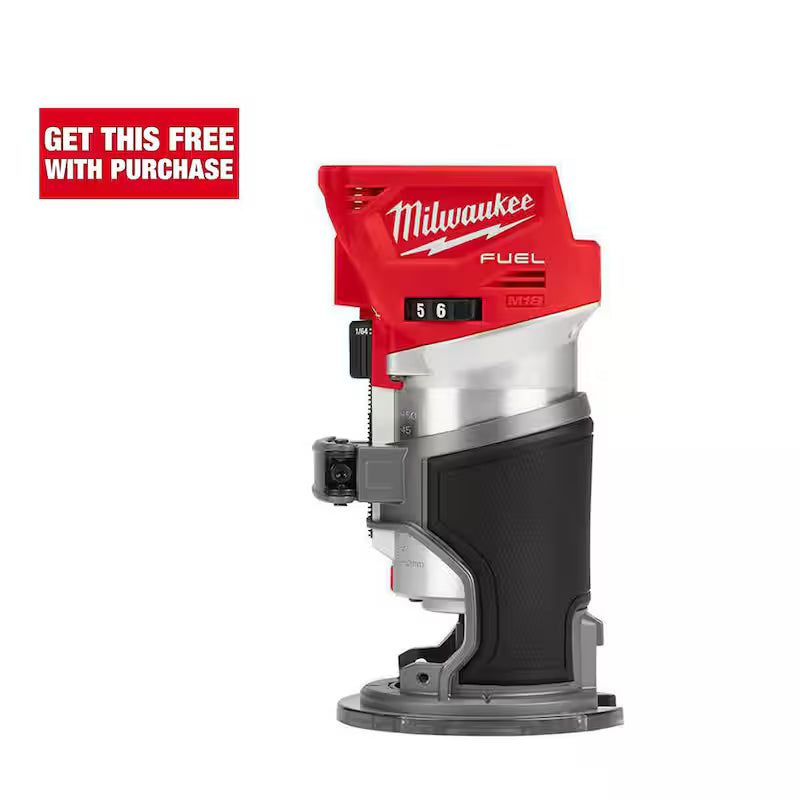 18V Lithium-Ion Brushless Cordless Compact Router V3637