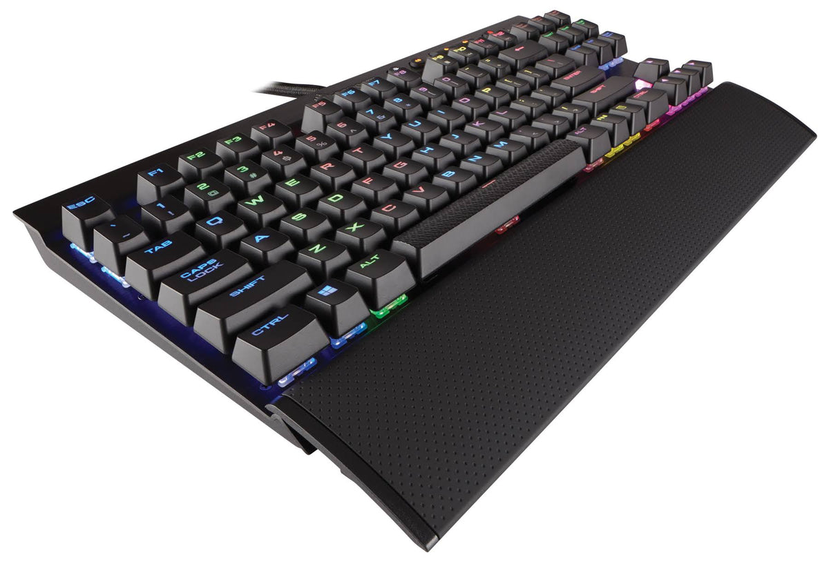 Compact Mechanical Gaming Keyboard with Cherry MX Speed RGB D715