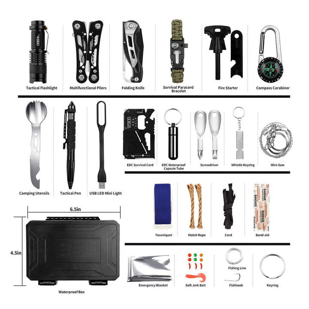 Emergency Survival Gear Kit Set L5404