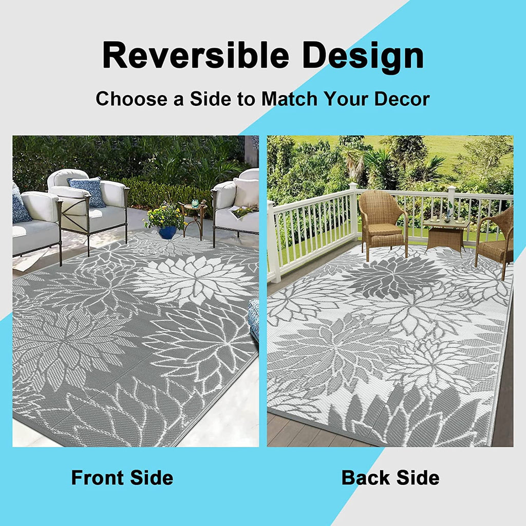6'x 9' Waterproof Outdoor Patio Rug Y449363