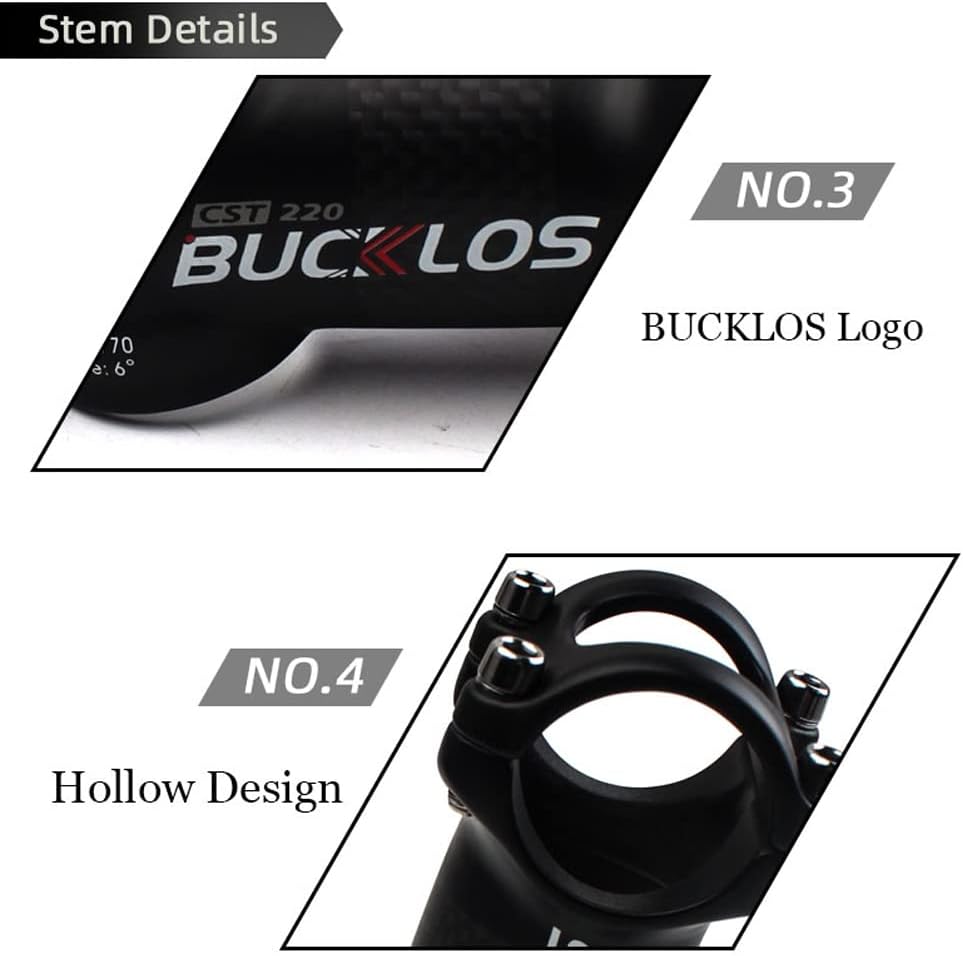 31.8mm Carbon Aluminum Bike Stem J39264