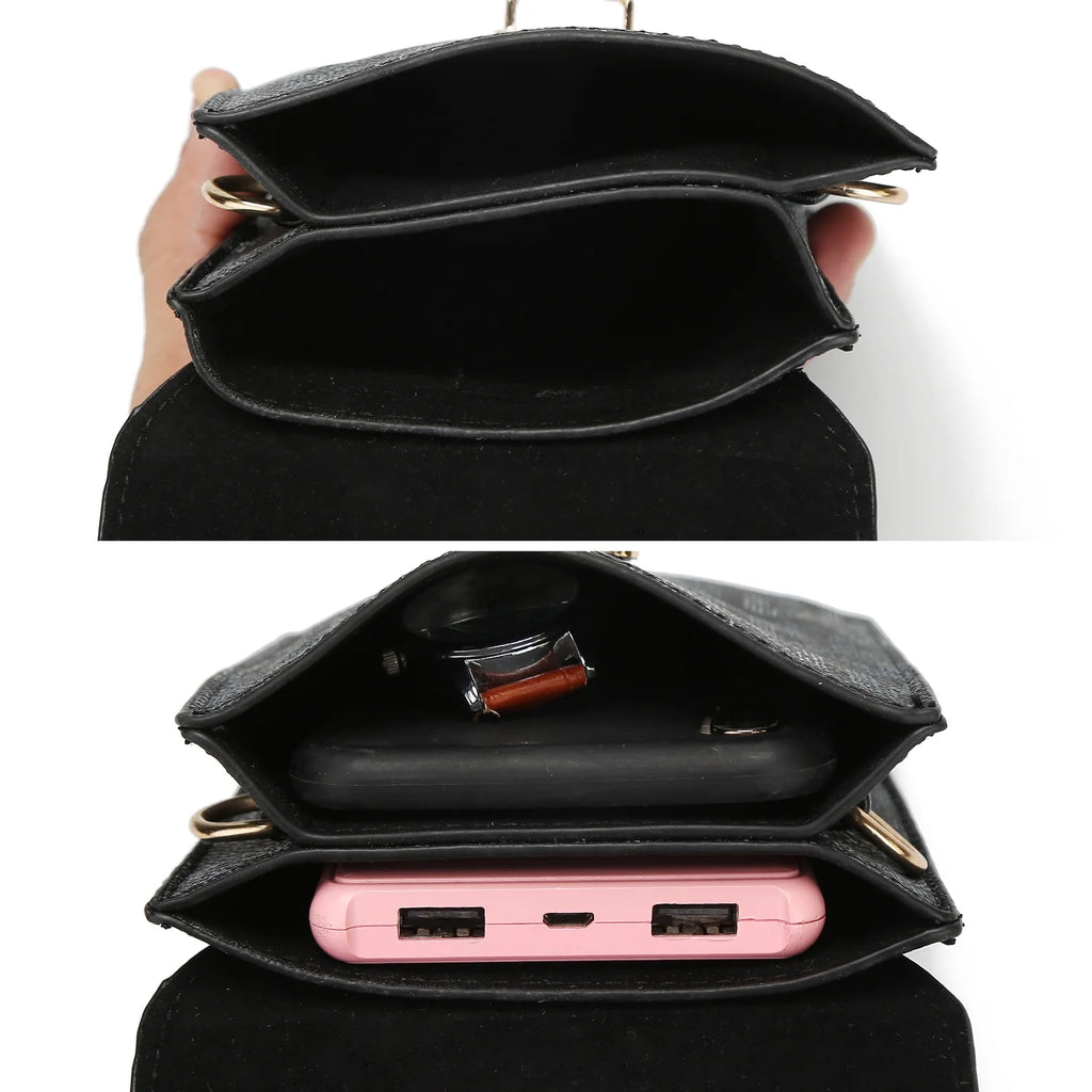 Signature Phone Wallet Crossbody Handbag X1771
