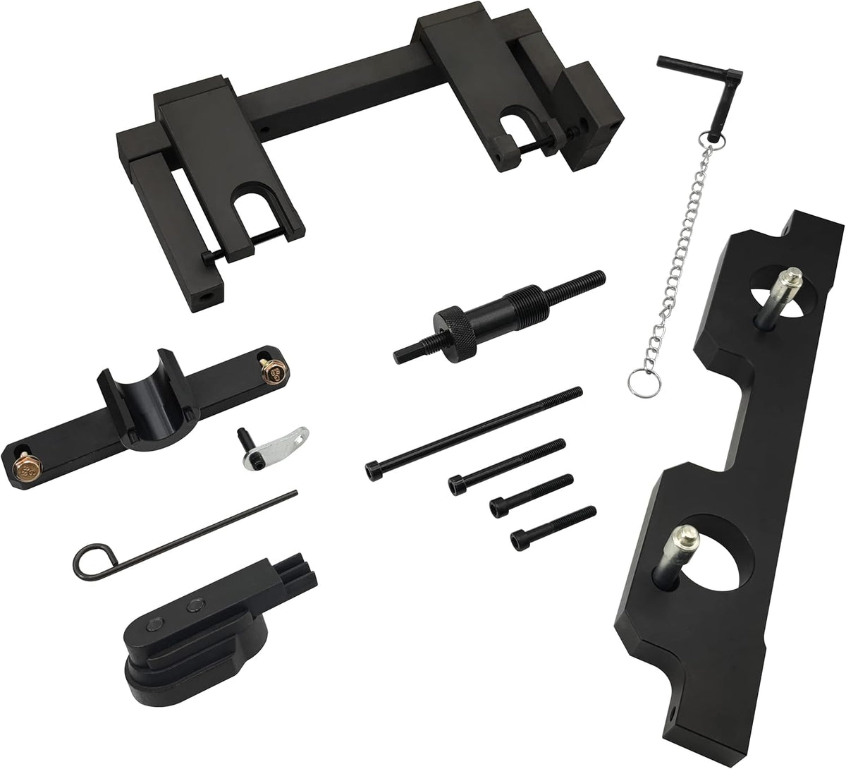 Camshaft Timing Locking Tool Kit with Flywheel Holder and Oil Seal Repair Kit E384