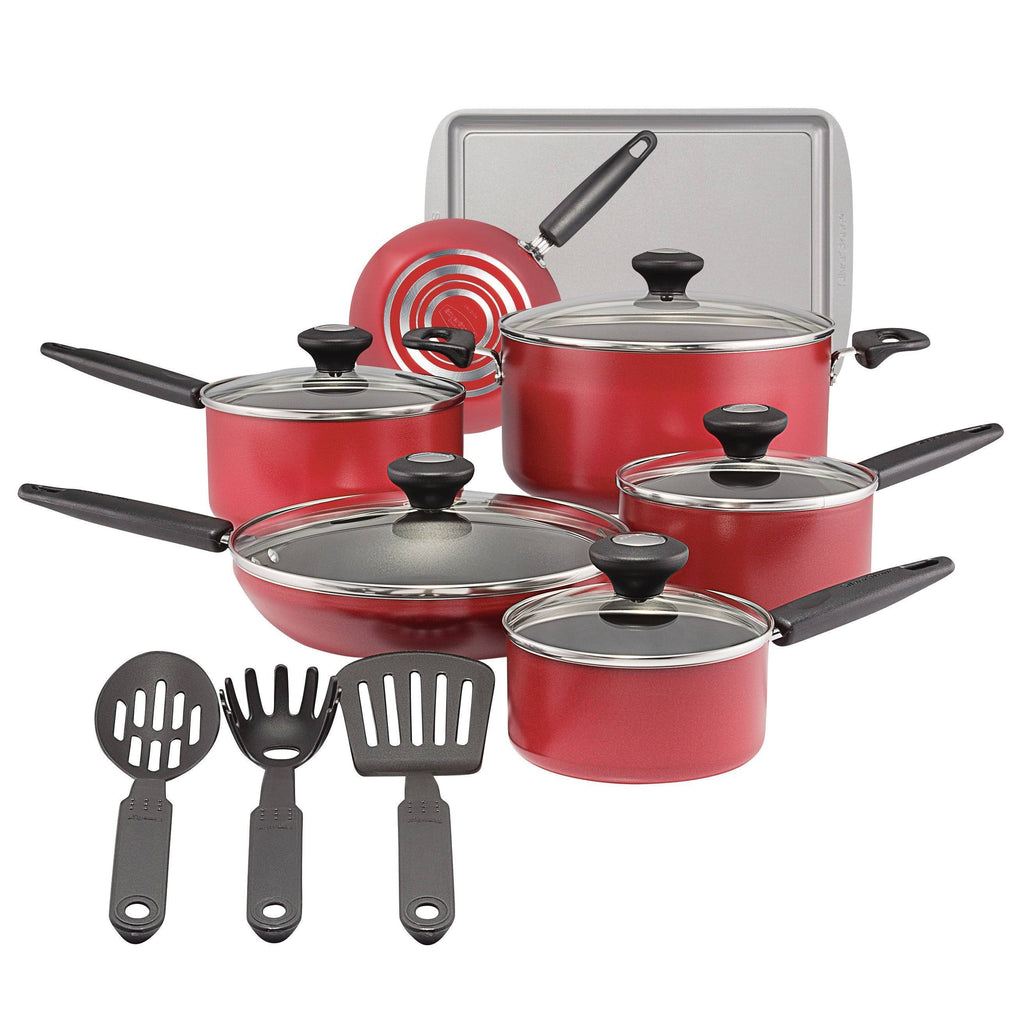 15-Piece Nonstick Aluminum Cookware Set G387951