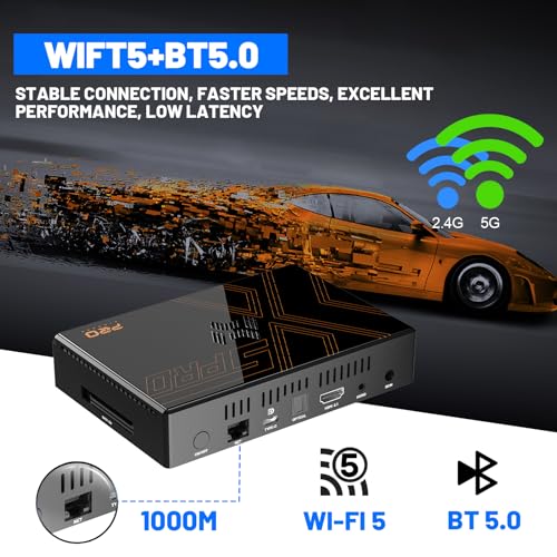 Retro Game Console with 16000+ Games, 8K UHD Output, Wireless Controllers A779