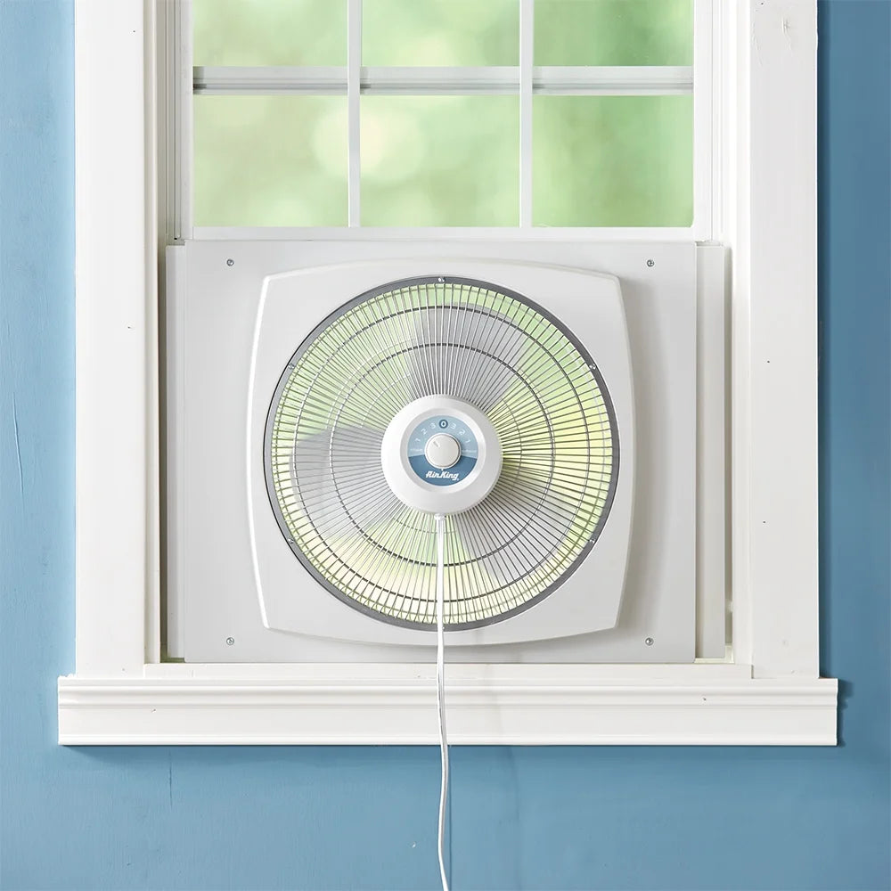 16" 3-Speed Plastic Blade Window Fan G2403