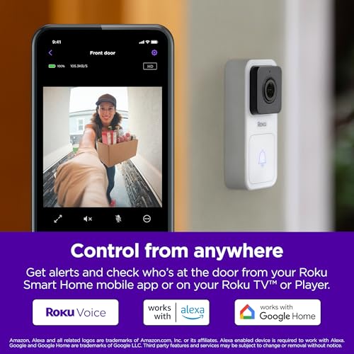 Wired Video Doorbell & Chime with 1080p HD Night Vision K774616
