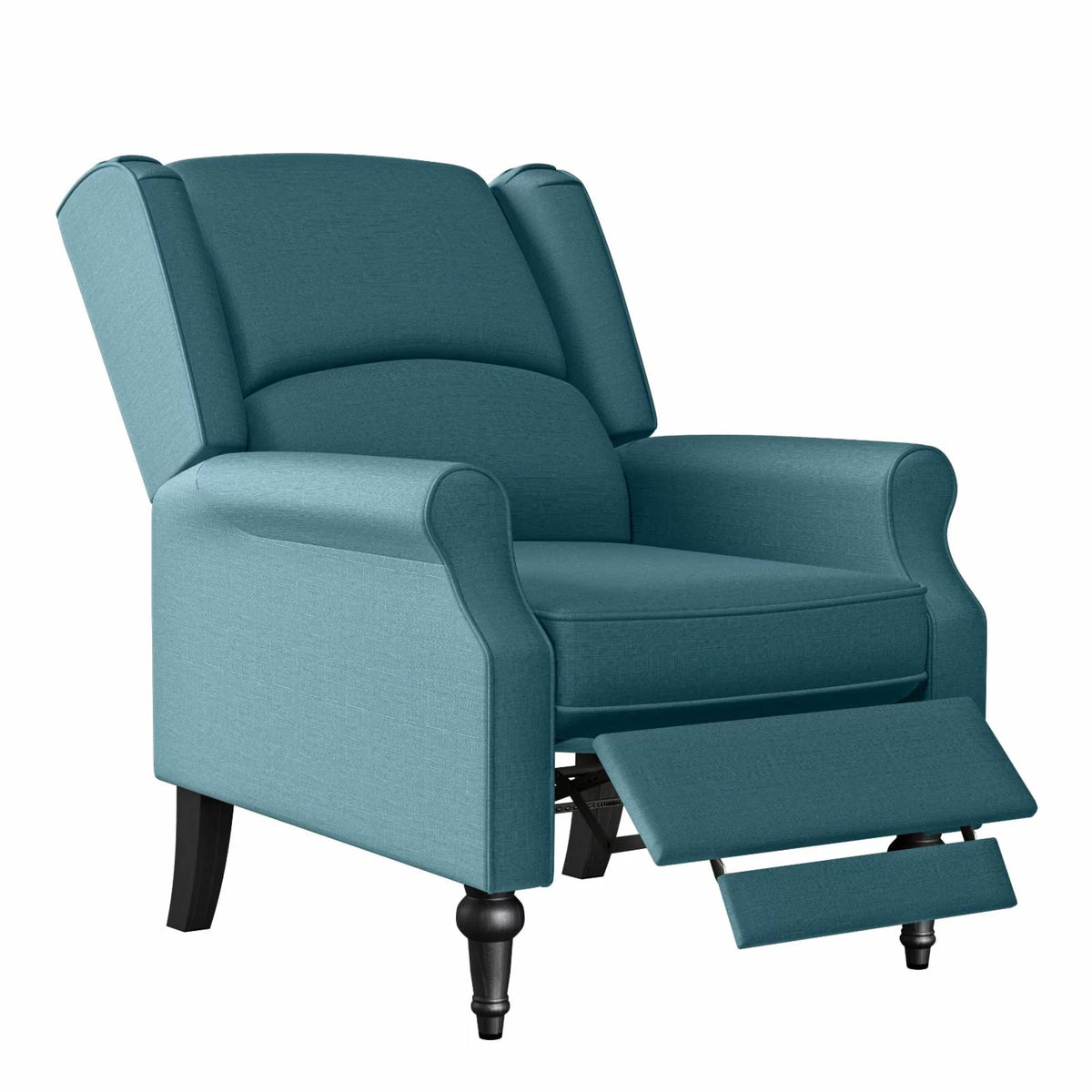 Polyester Wingback Pushback Recliner M916972