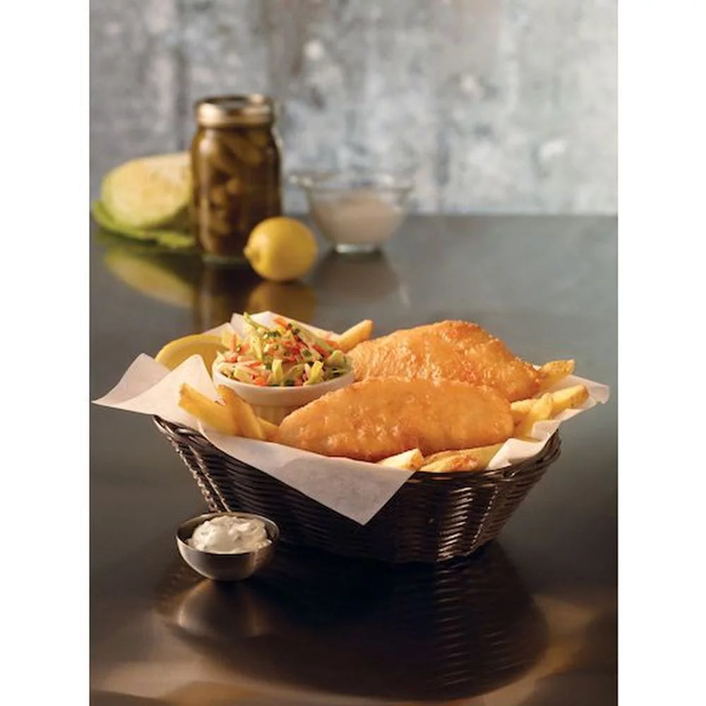 Boneless Battered Oven Ready Cod Fillet Portions, 10 Pound D562640