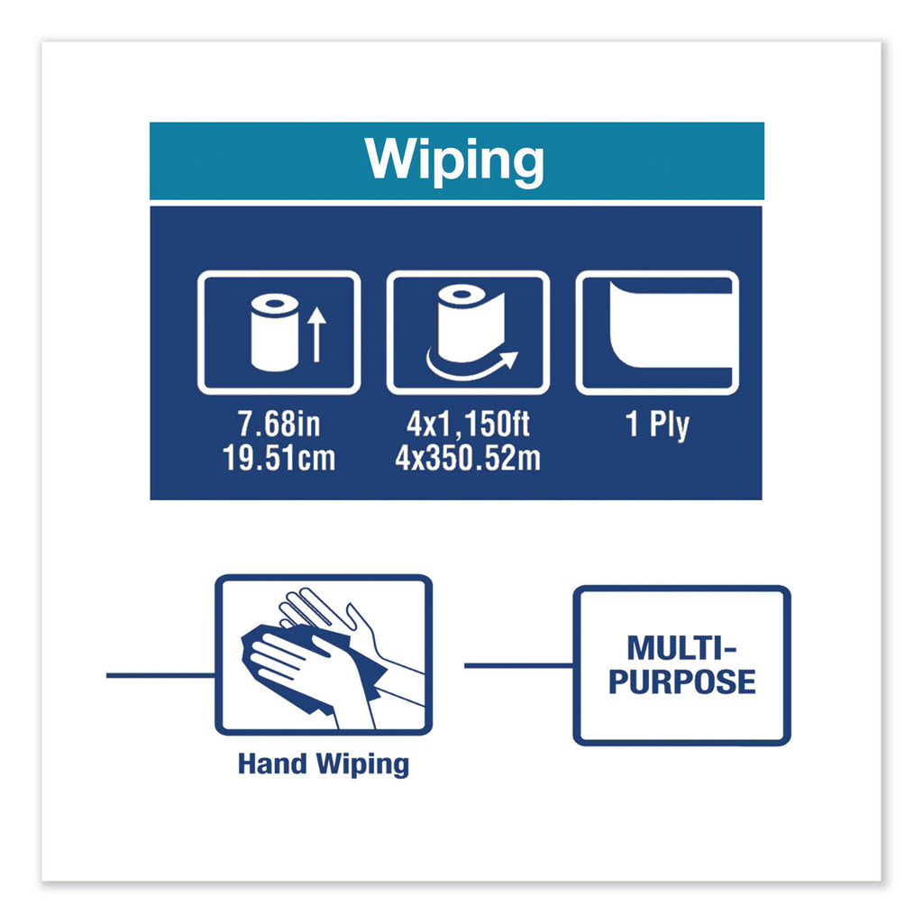 1-Ply Jumbo Roll Bath Tissue, 2247 ft., 6 Rolls/Carton F552312