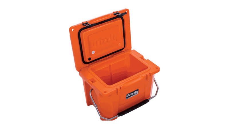 Orange 20 Quart Rotomolded Cooler S284