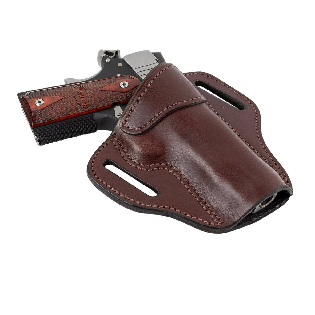 Brown Leather OWB Gun Holster K48640