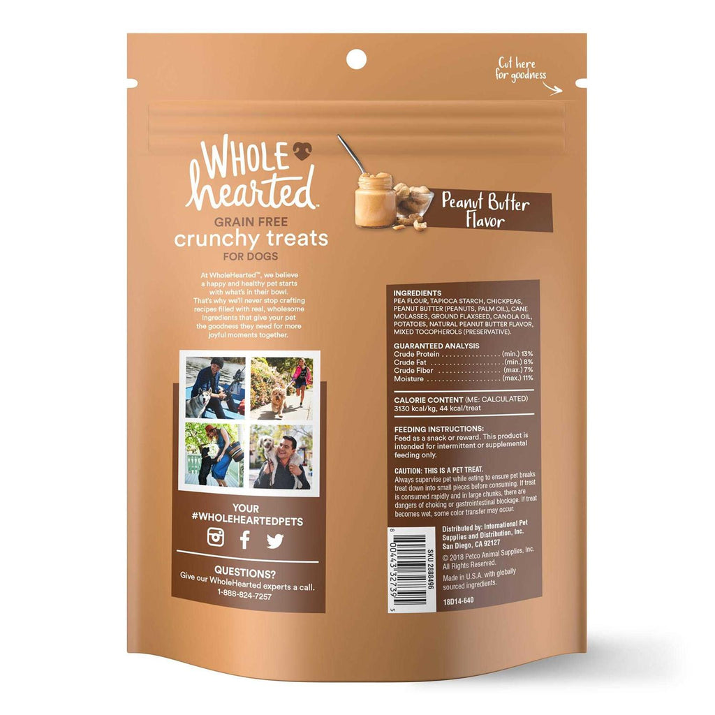 Grain Free Peanut Butter Dog Treats S9803