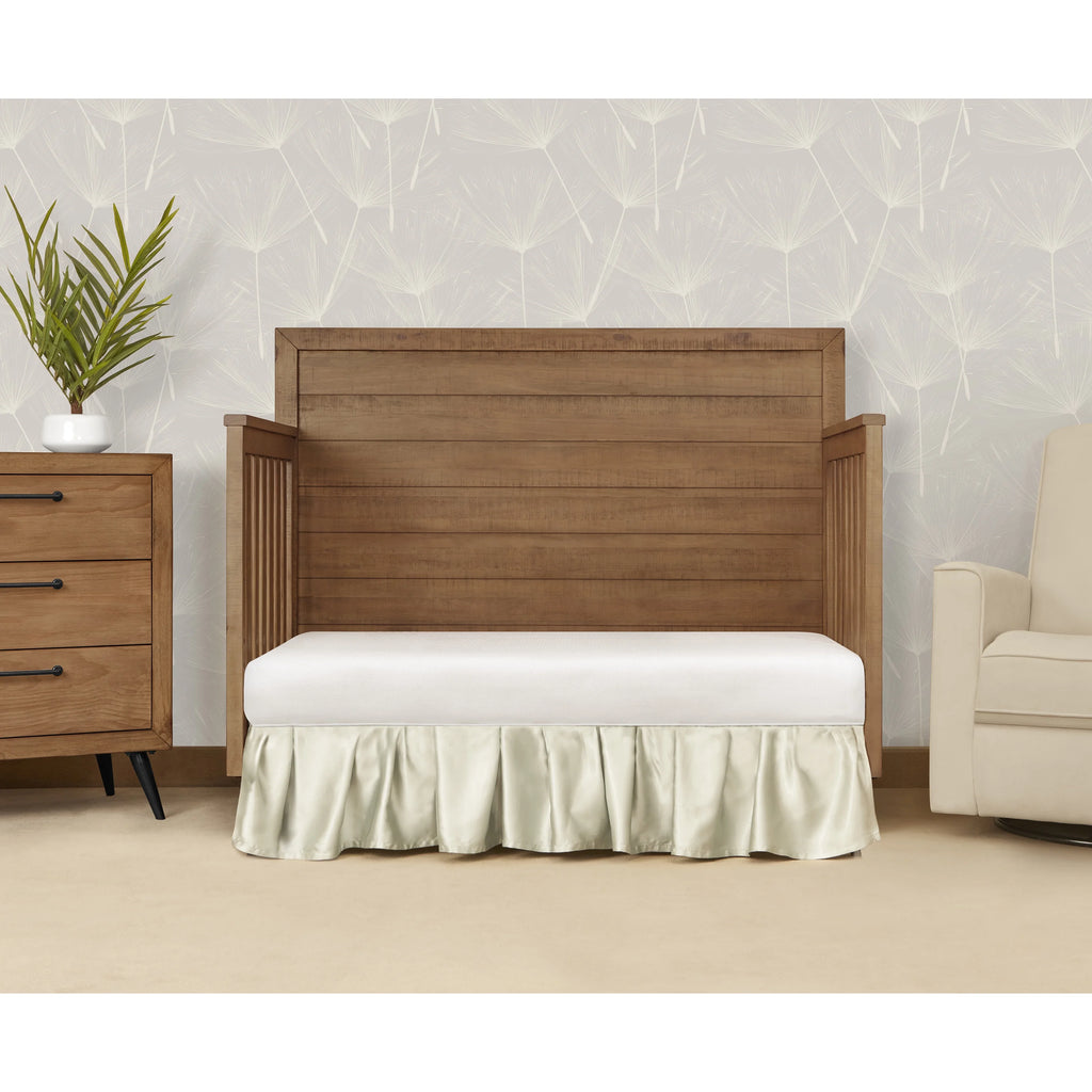 White Innerspring Crib & Toddler Mattress S329135