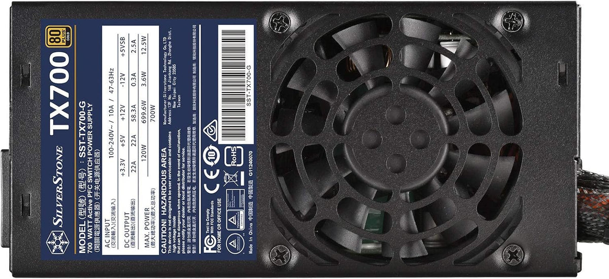700W Fixed Cable TFX Power Supply 80 Plus Gold O6023