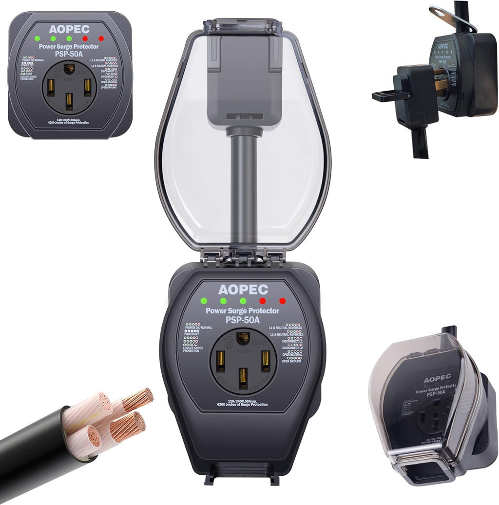 50 Amp RV Surge Protector J71502