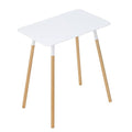 White Rectangular Side Table T836