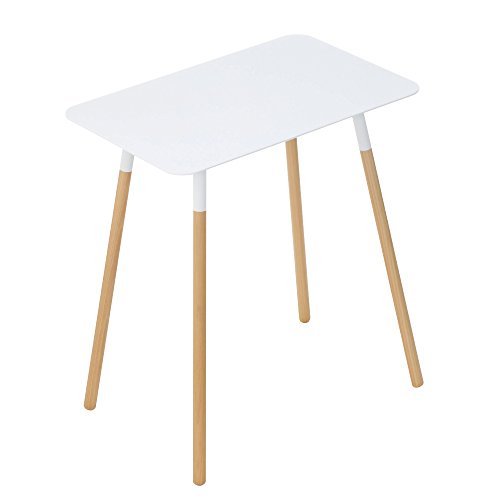 White Rectangular Side Table T836