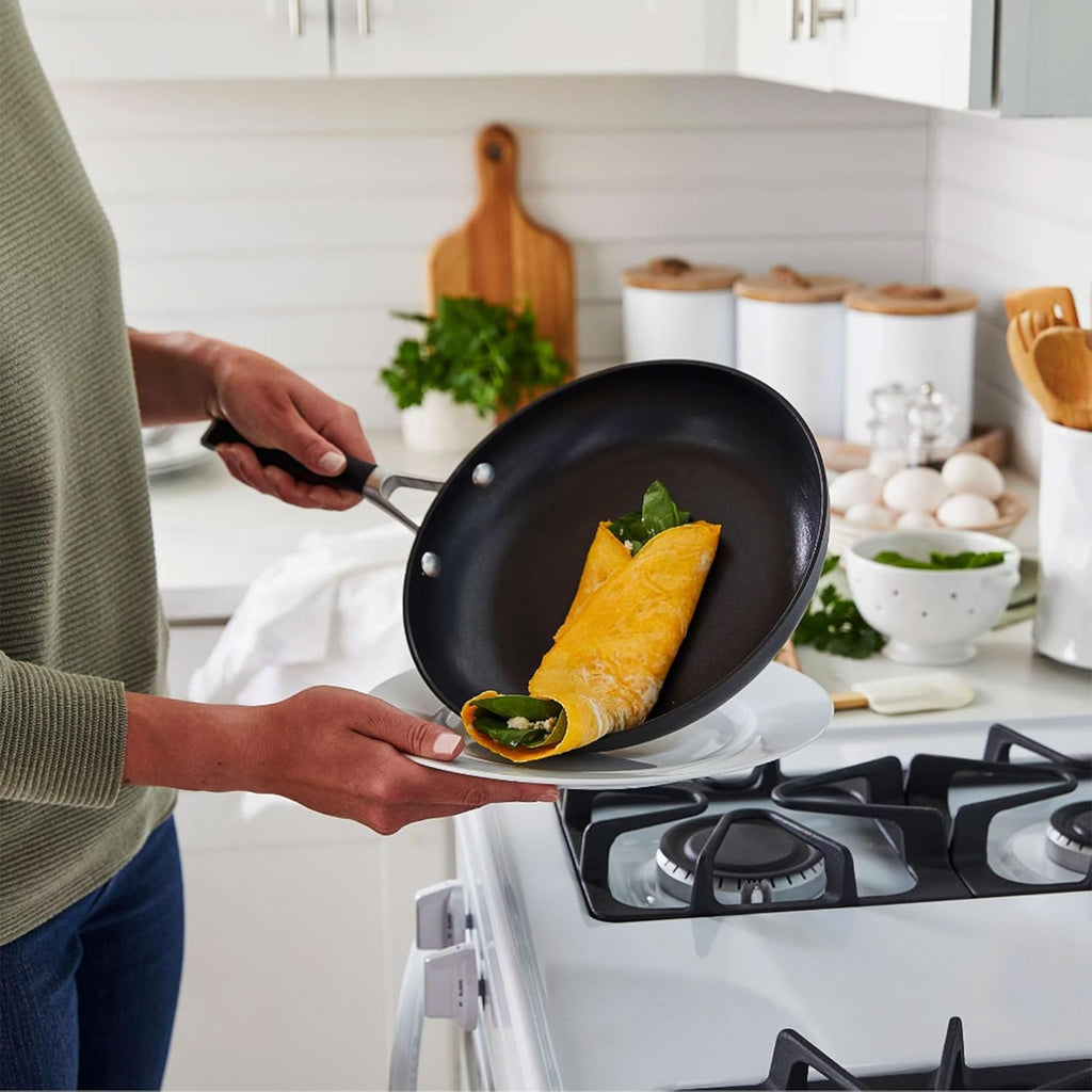 10 Piece Hard Anodized Nonstick Pots and Pans Cookware Set Y229138