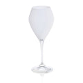 Set of 6 Wine Glasses with Clear Stem E6881