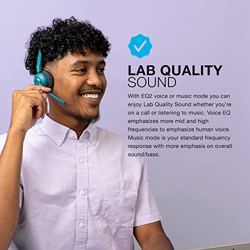 Teal On-Ear Wireless Headset with 50+ Hours Playtime Z989