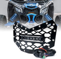 Black Steel Mesh Grille with 8 LED Lightbar Z761993