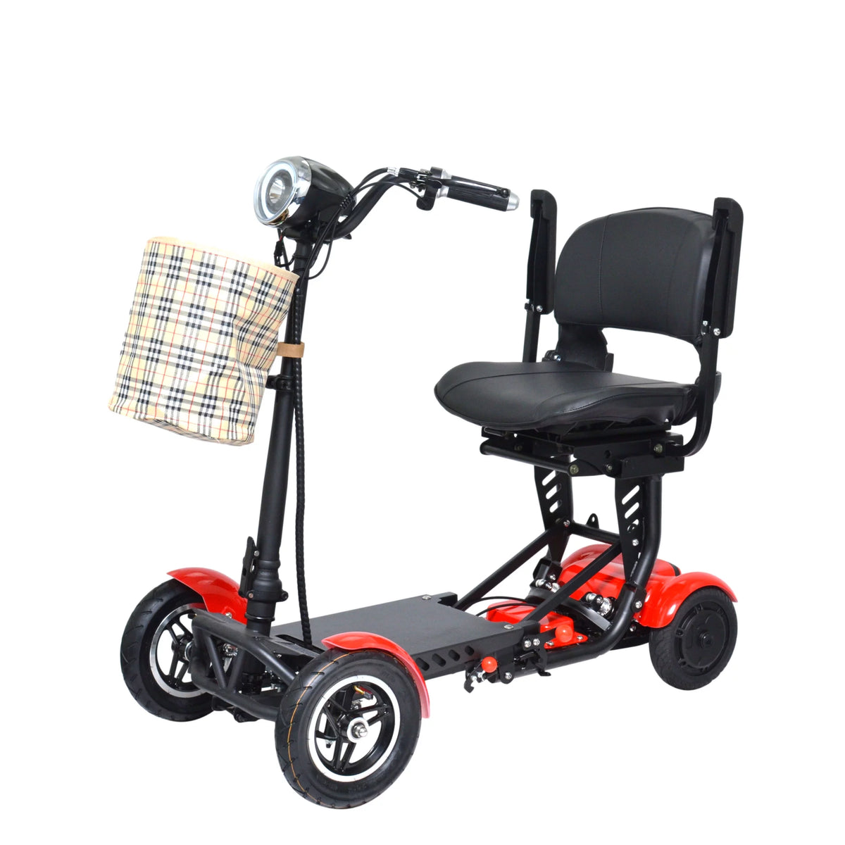 Compact Electric Scooter with Adjustable Seat and Padded Armrests R787