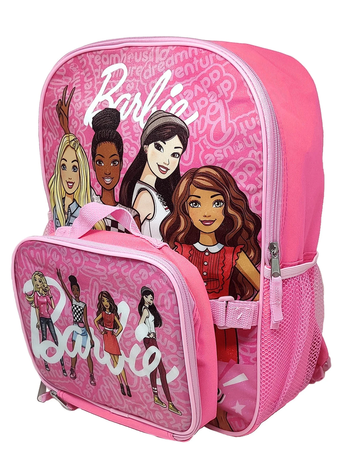 Pink Backpack & Insulated Lunch Bag 2-Piece Set U9052