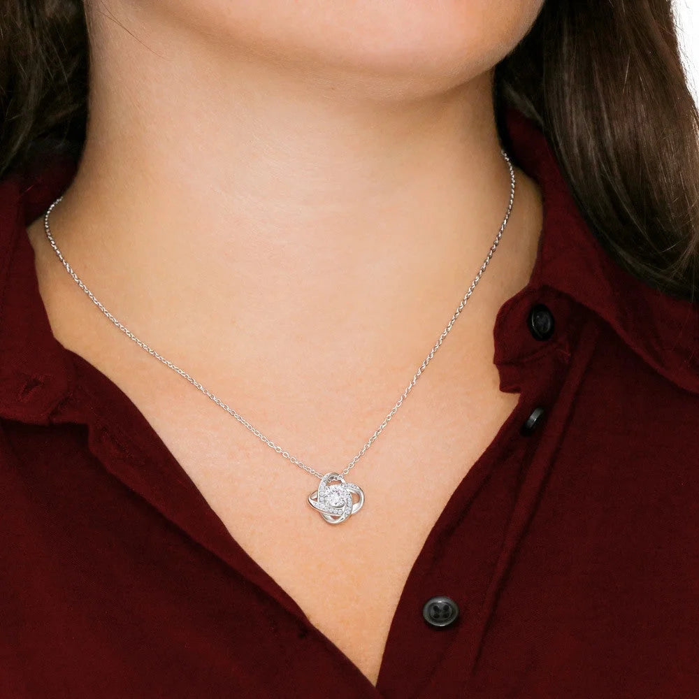 Love Knot Necklace B34606