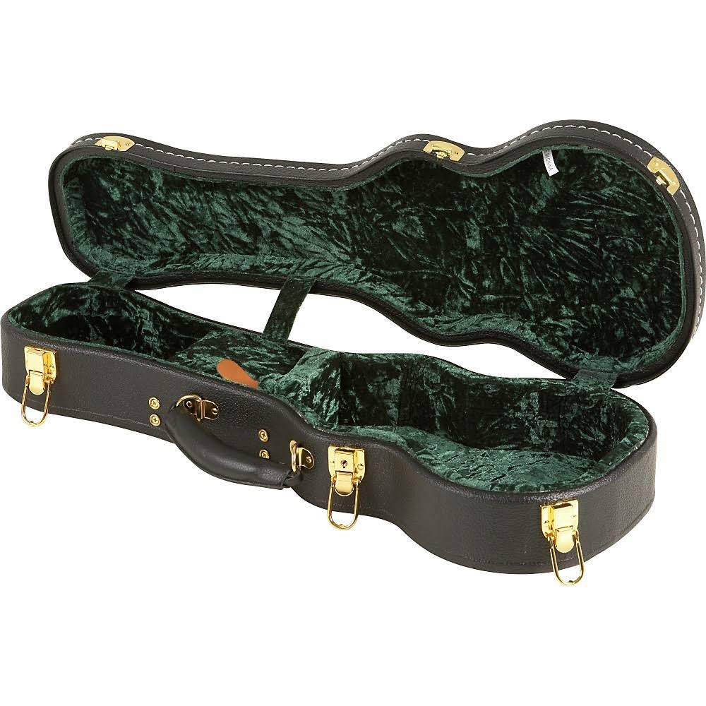 Vintage Concert Ukulele Case Black E388