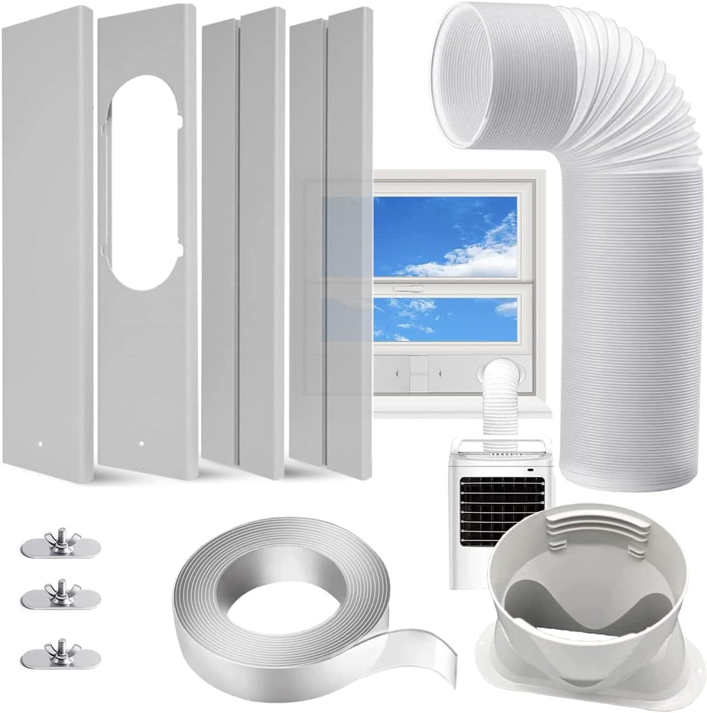 Portable AC Window Kit with 5.1” Exhaust Hose Z815894