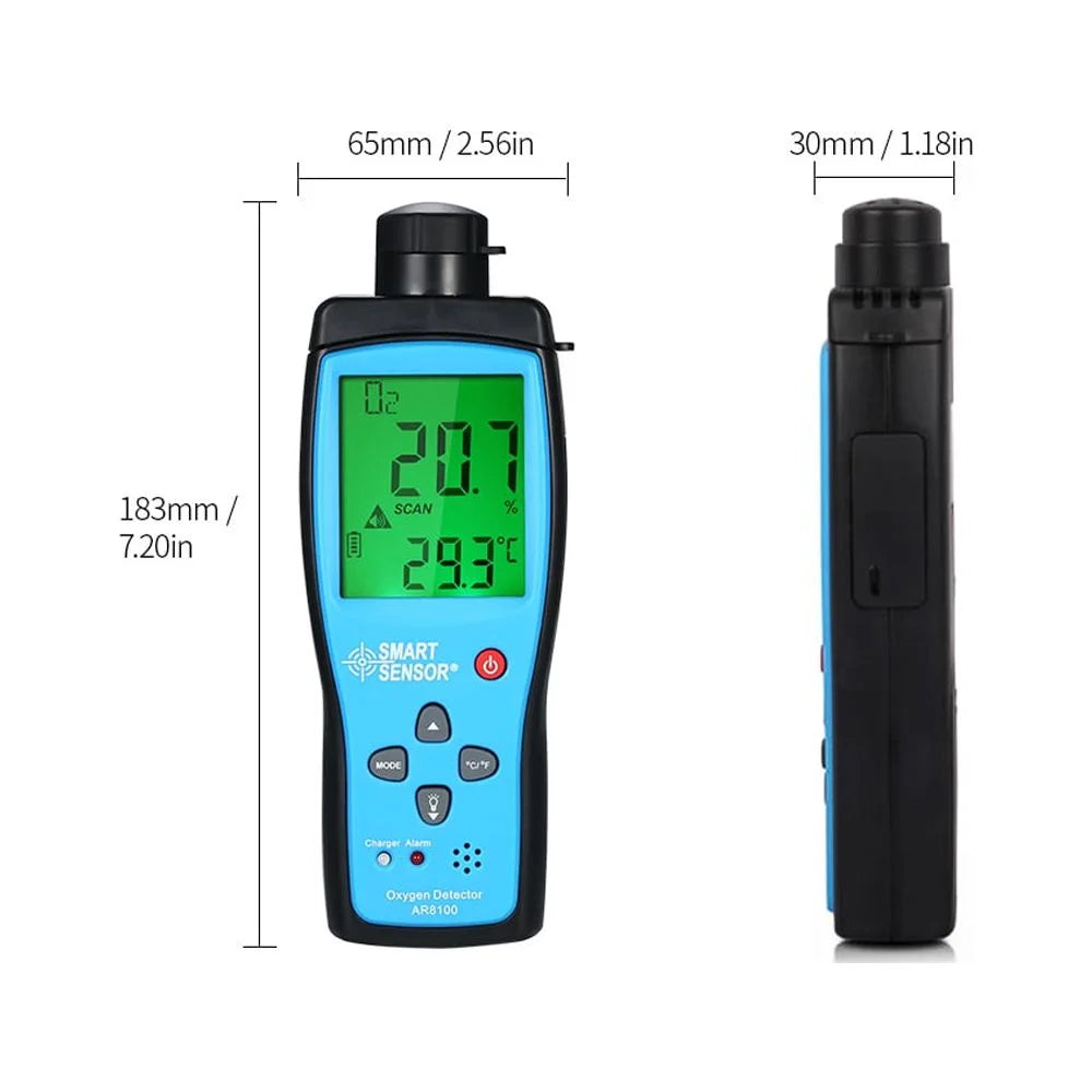 Handheld Digital Oxygen Meter J197