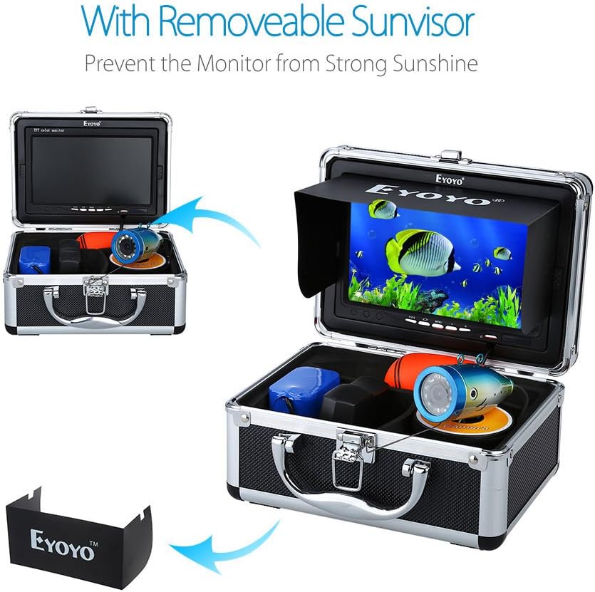 Underwater Fishing Camera with 7" LCD Monitor and 15m Cable T920