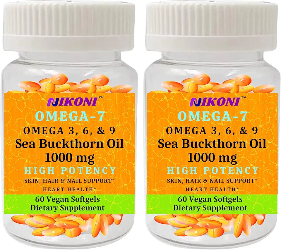 Vegan Sea Buckthorn Oil 120 Softgels H8078
