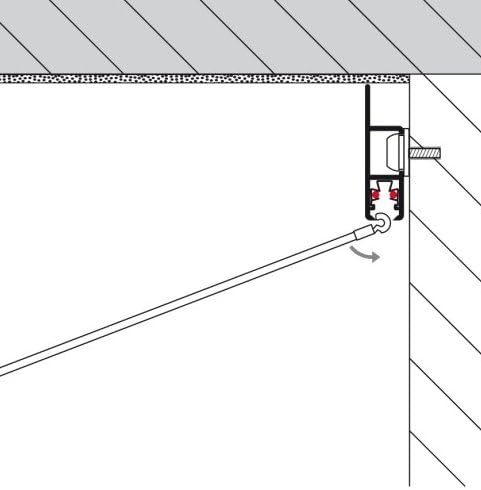 Zipper Hook + Steel Cable, Packet of 4 Q37053