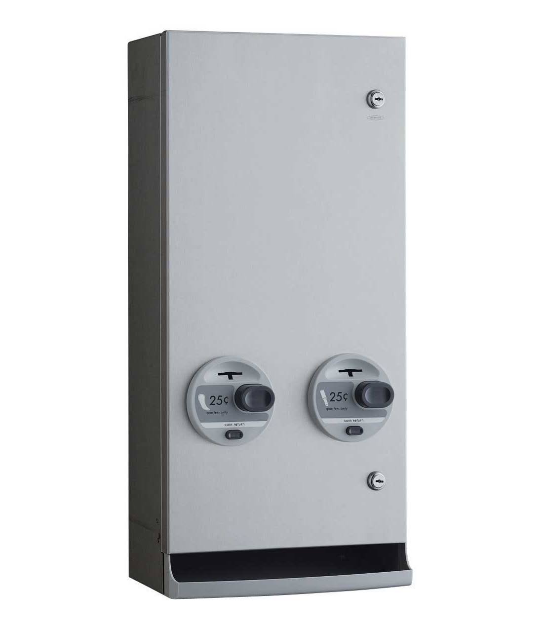 Surface Mounted Sanitary Napkin and Tampon Vendor I2913
