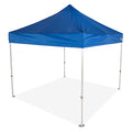 10x10 Pop Up Canopy Tent with Wheeled Roller Bag, Royal Blue V868