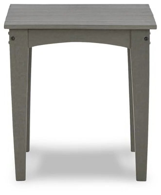 Gray Resin End Table J232
