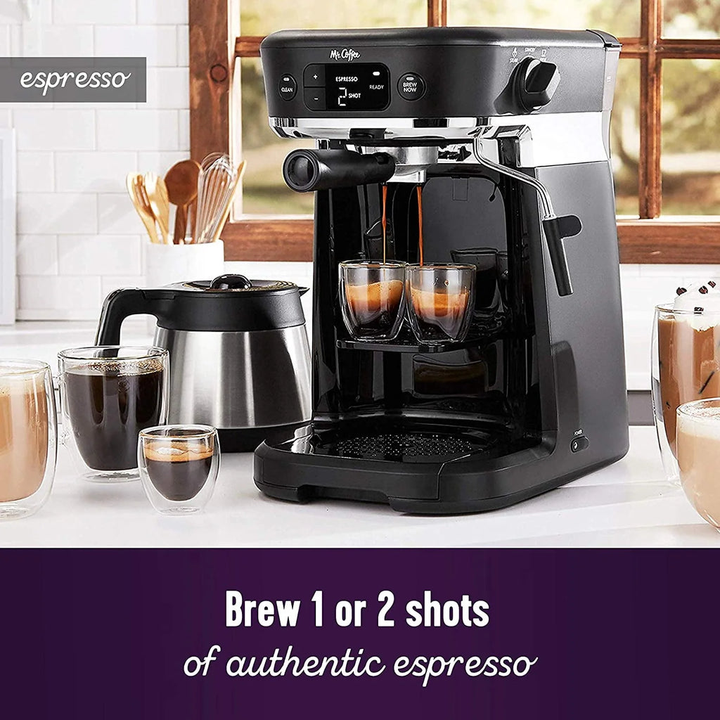 10-Cup Thermal Carafe Coffee Maker and Milk Frother X992329