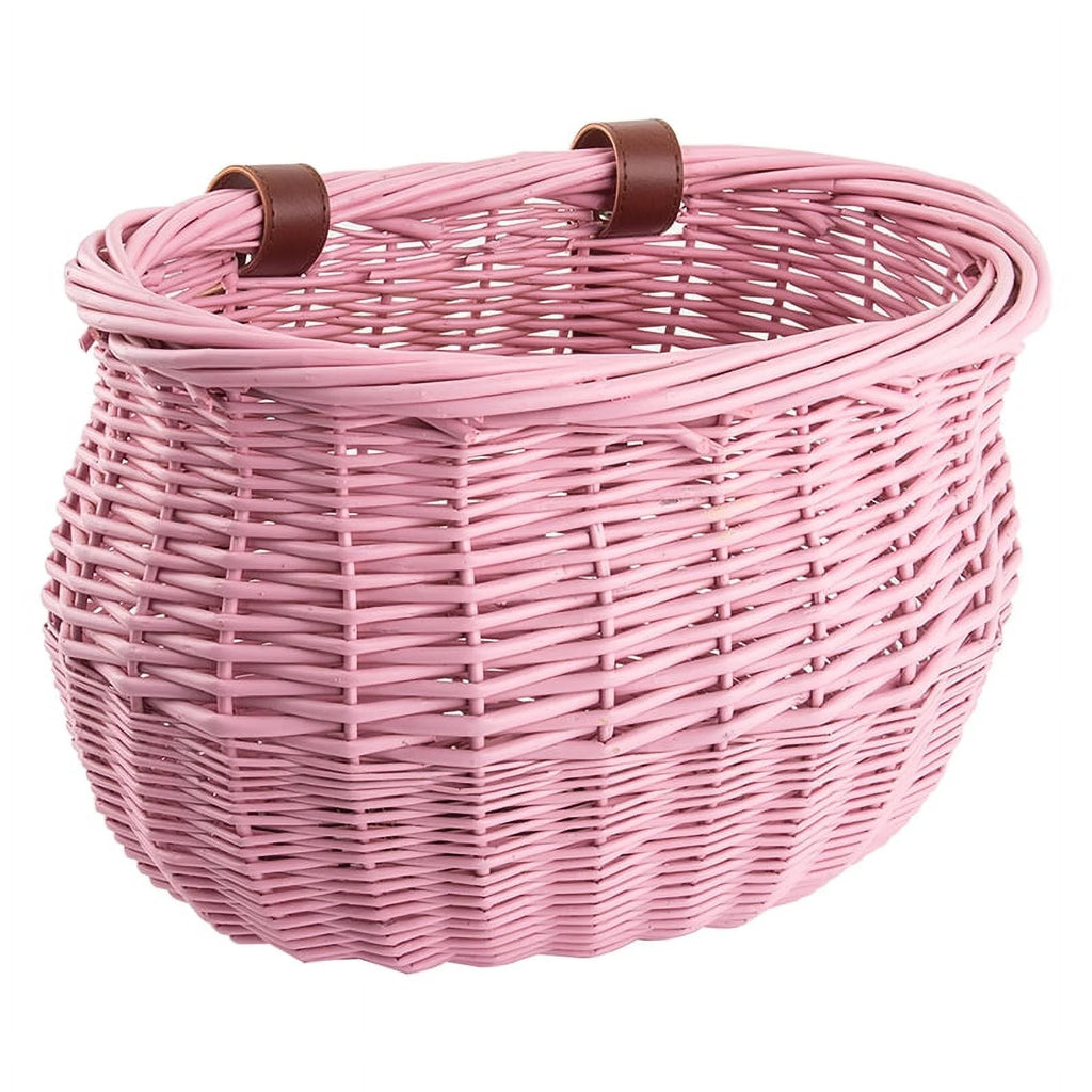 Pink Strap-On Basket 13x8x9" R14904