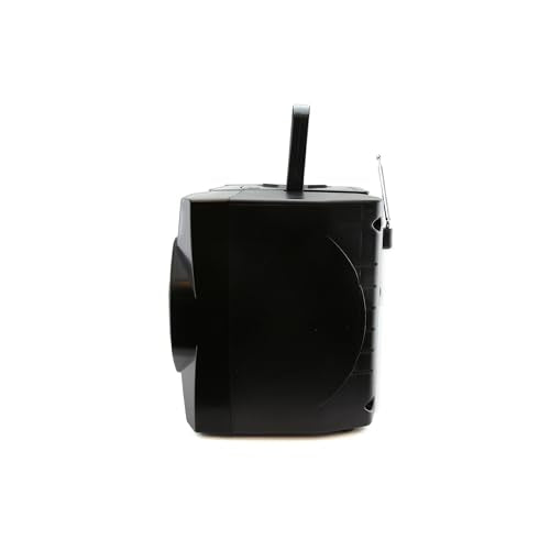 Portable CD Player Boombox with Cassette, AM/FM Radio, AUX, Detachable Speakers G41540
