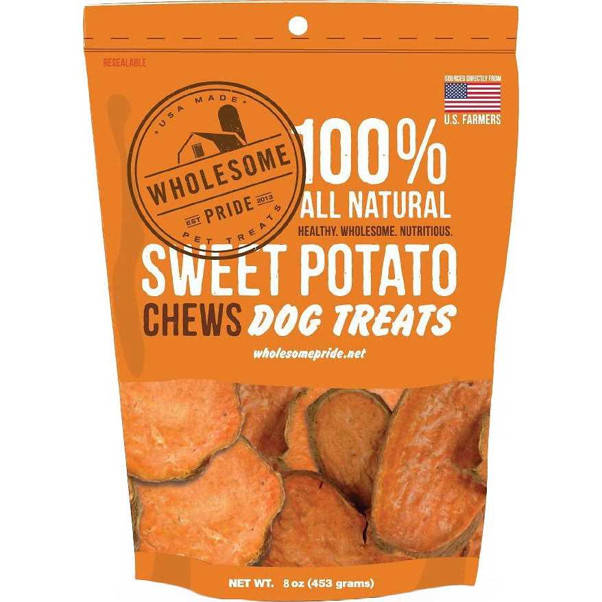 Sweet Potato Chews Dog Treats D304542