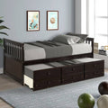 Twin Bed with Trundle and Storage Drawers A165592